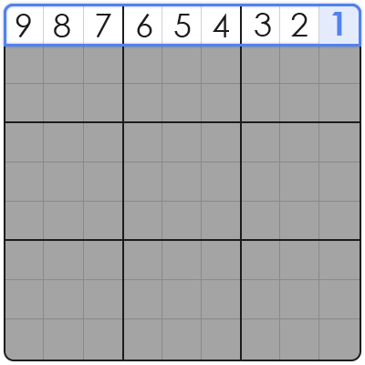 tricks in sudoku